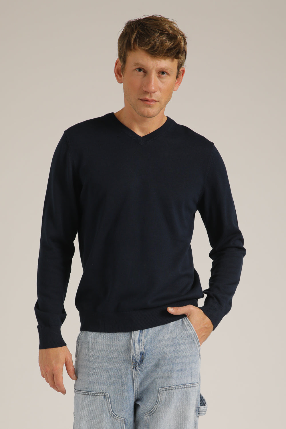 V Neck Knit