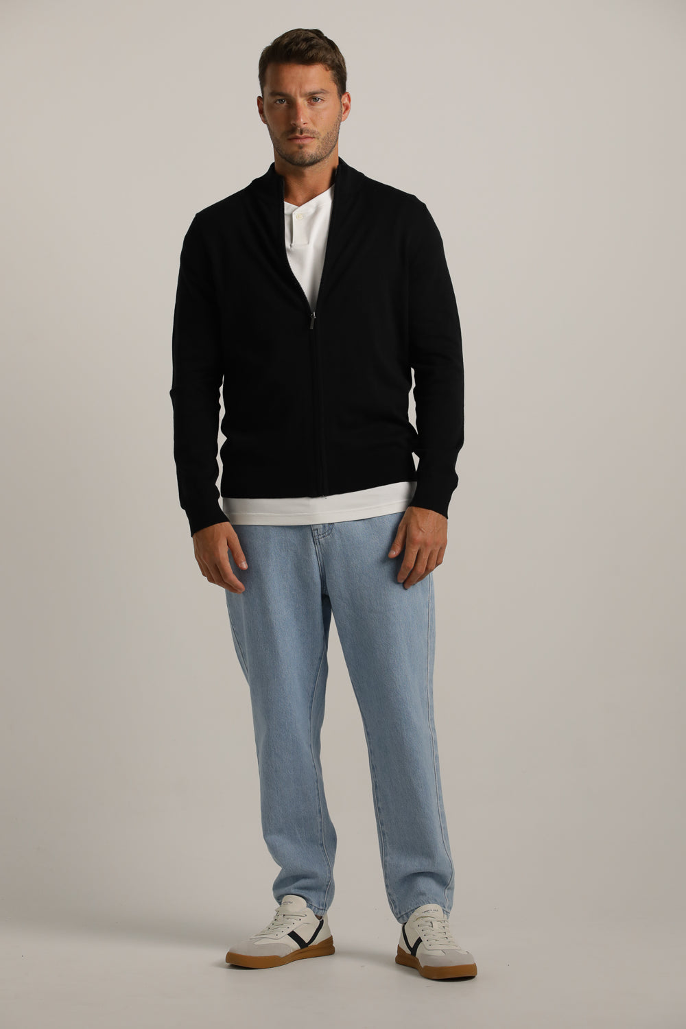 Full-Zip Fit Cardigan