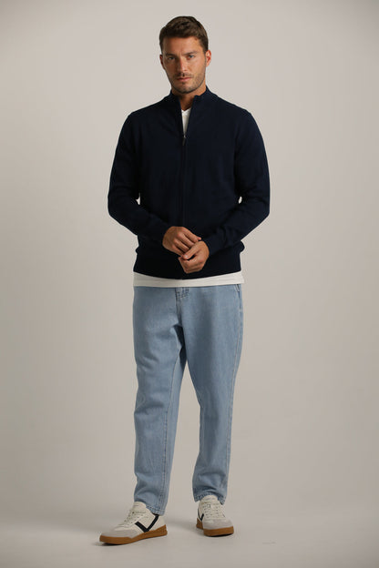 Full-Zip Fit Cardigan