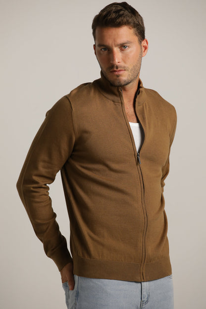 Full-Zip Fit Cardigan