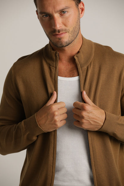 Full-Zip Fit Cardigan