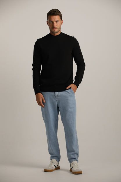 Turtleneck Fit Lightweight Knit