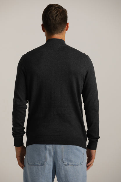 Turtleneck Fit Lightweight Knit