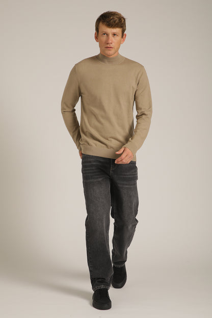 Turtleneck Fit Lightweight Knit
