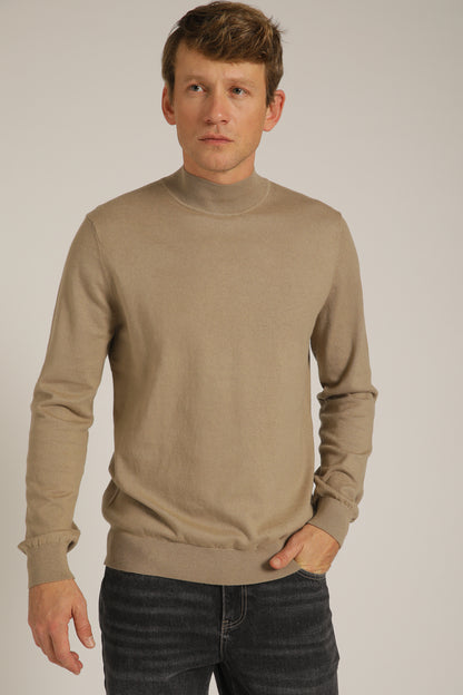 Turtleneck Fit Lightweight Knit