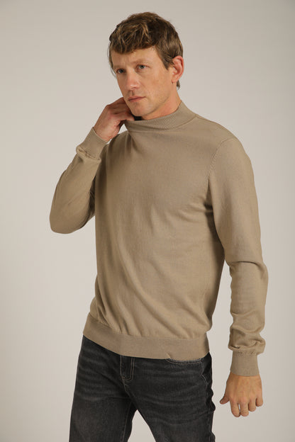Turtleneck Fit Lightweight Knit