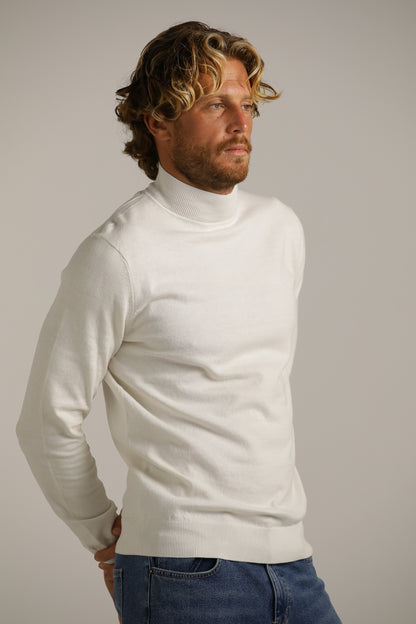 Turtleneck Fit Lightweight Knit