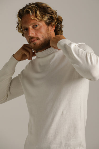 Turtleneck Fit Lightweight Knit