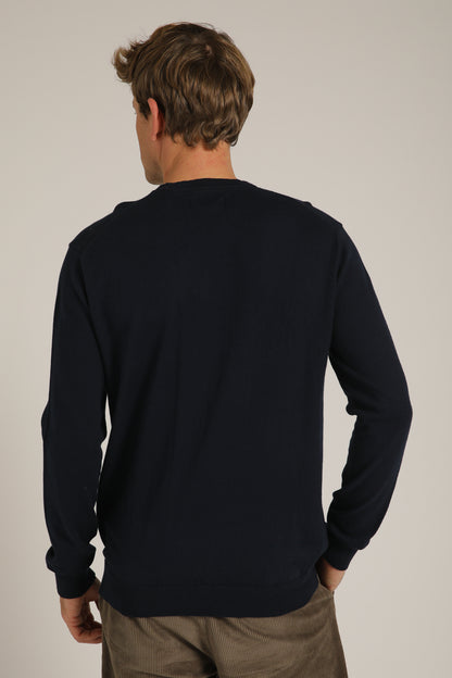 Crew Neck Fit Sweater