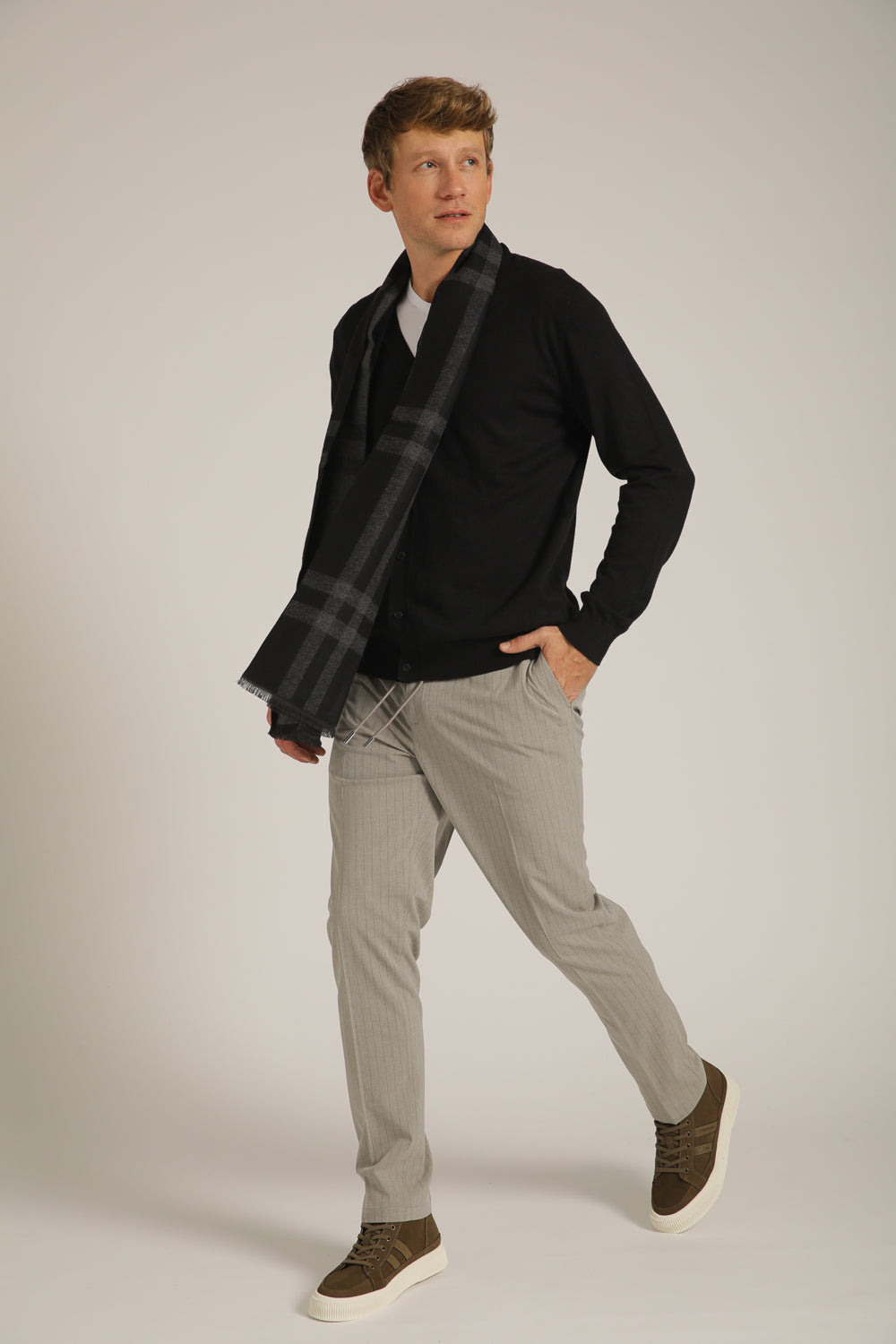 Buttoned Cardigan