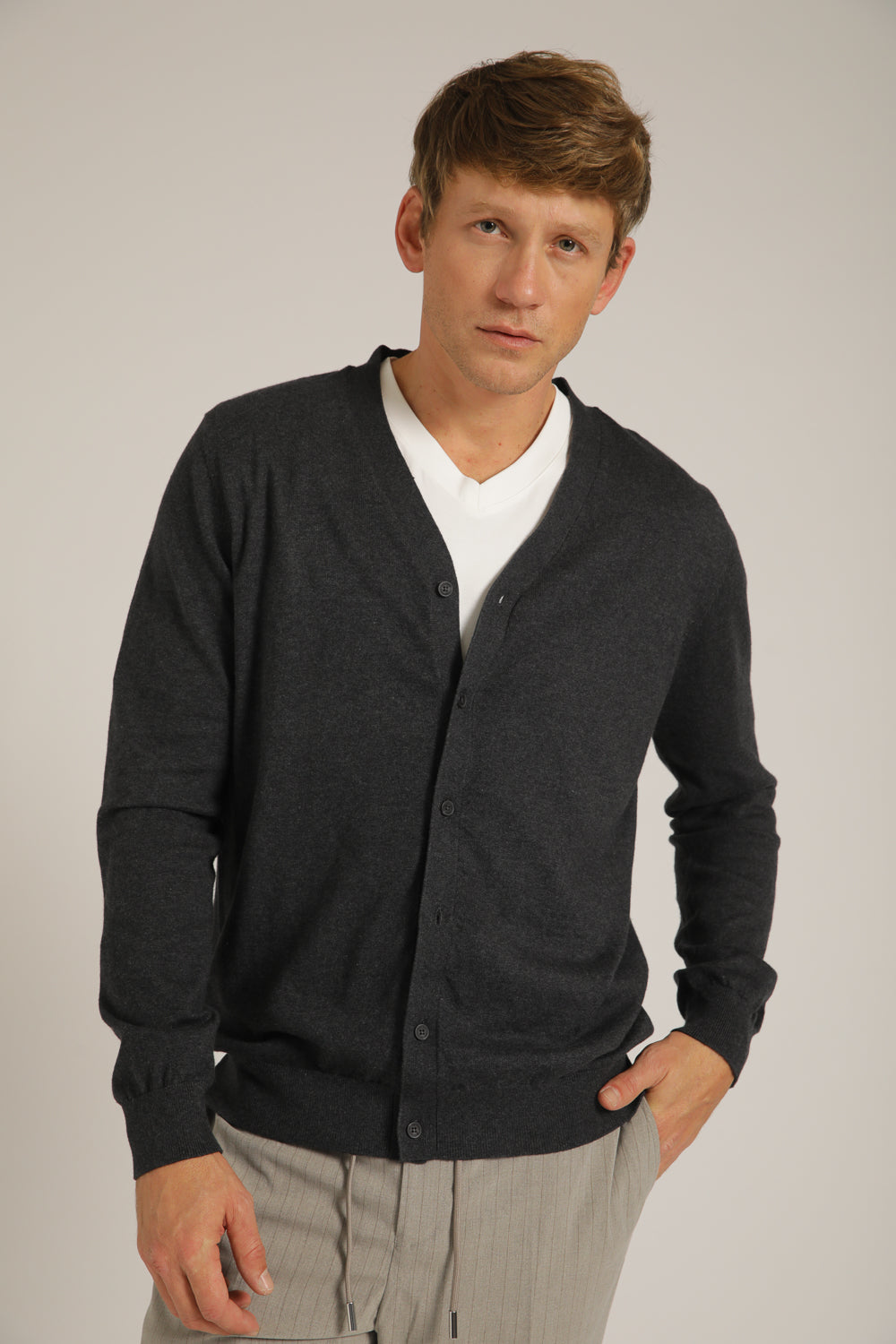 Buttoned Cardigan