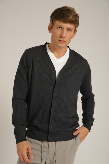 Buttoned Cardigan