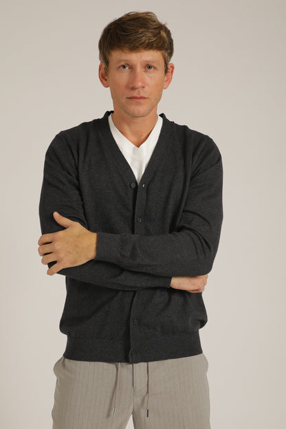 Buttoned Cardigan