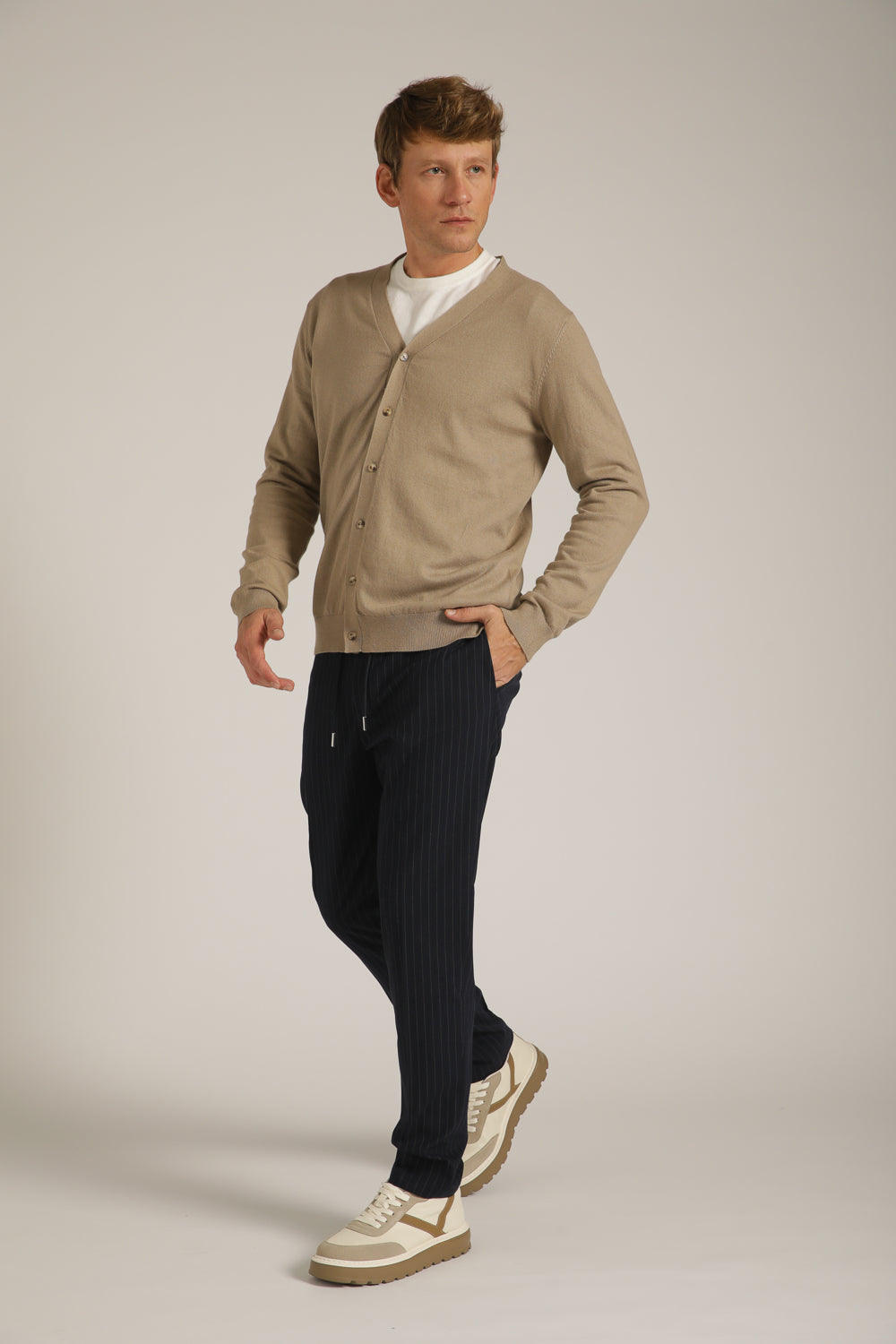 Buttoned Cardigan