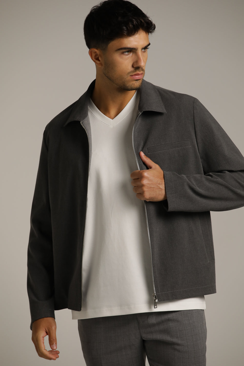 Reversible Zip Jacket