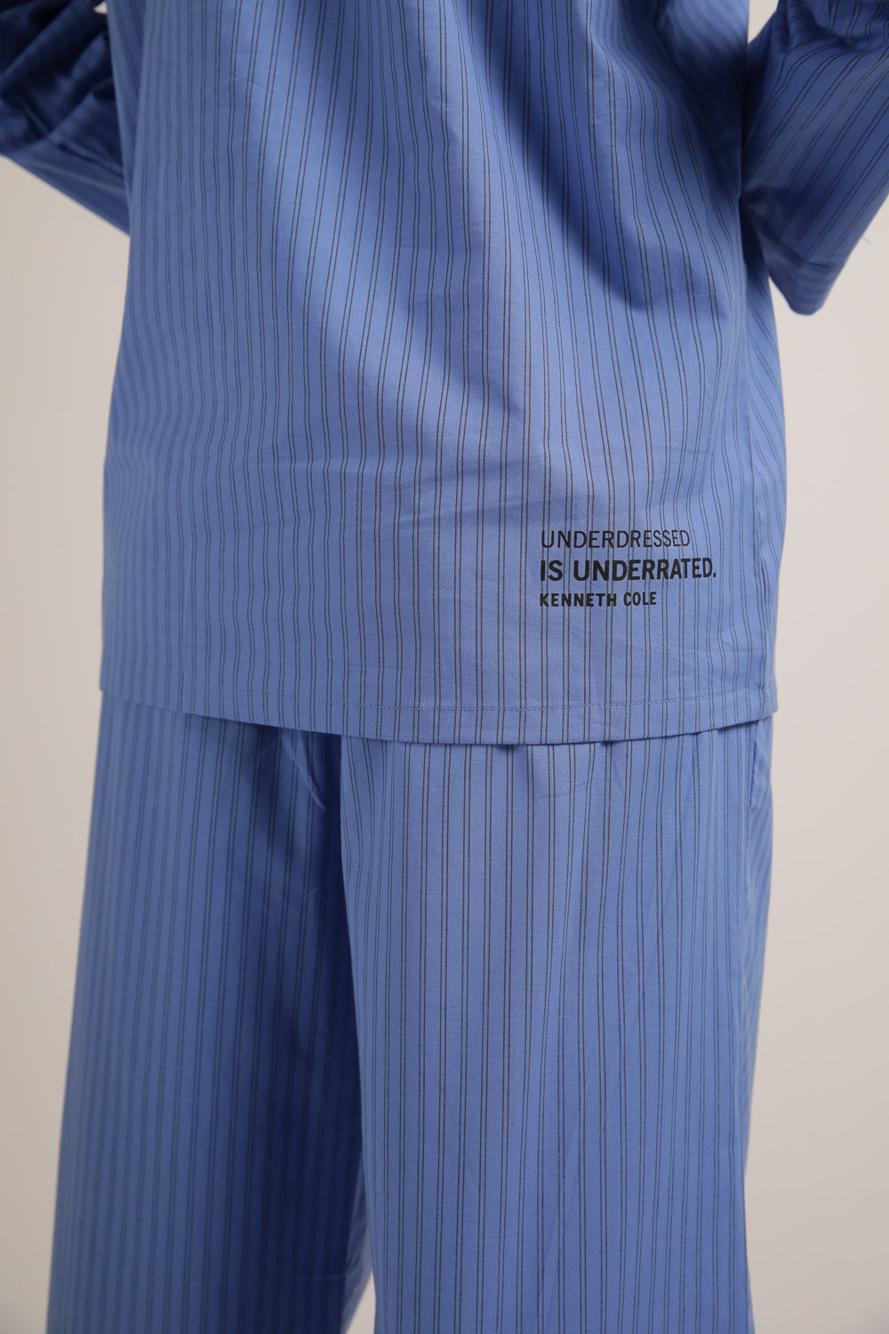 Poplin Boyfriend Long Set