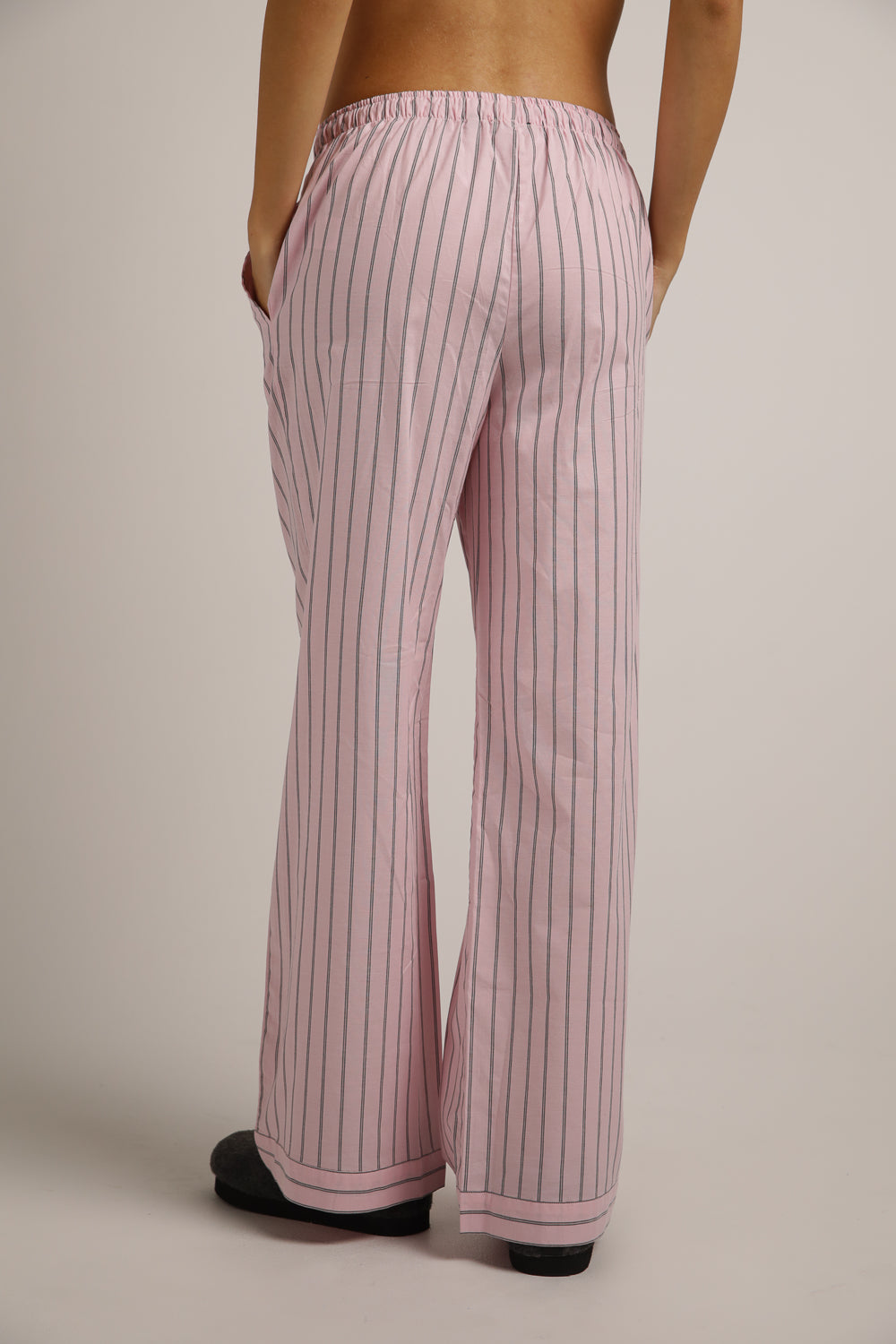 Poplin Boyfriend Long Set