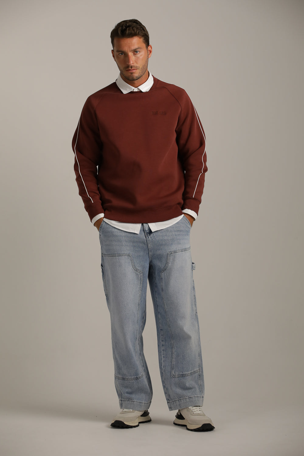 Raglan Interlock Sweatshirt