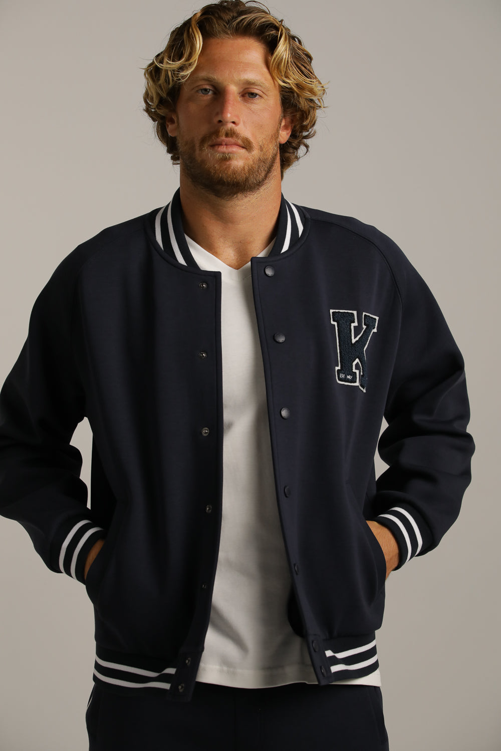 Bomber Fit Jacket Street Style