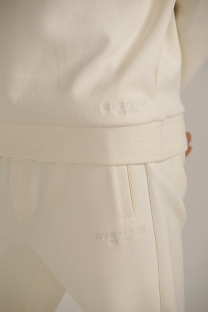 Oversized Fit Polo Sweatshirt