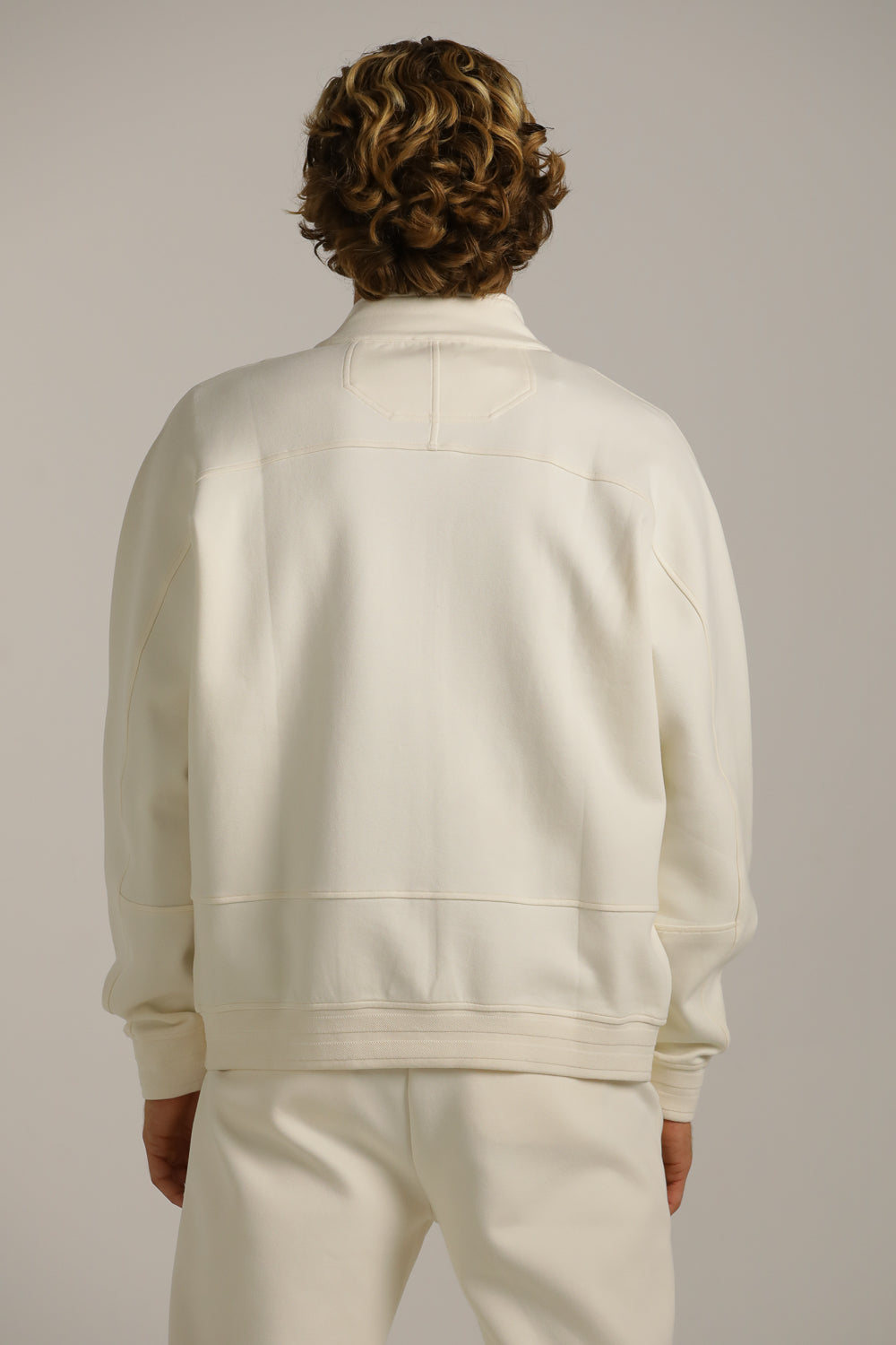 Bomber Fit Waffle Jacket