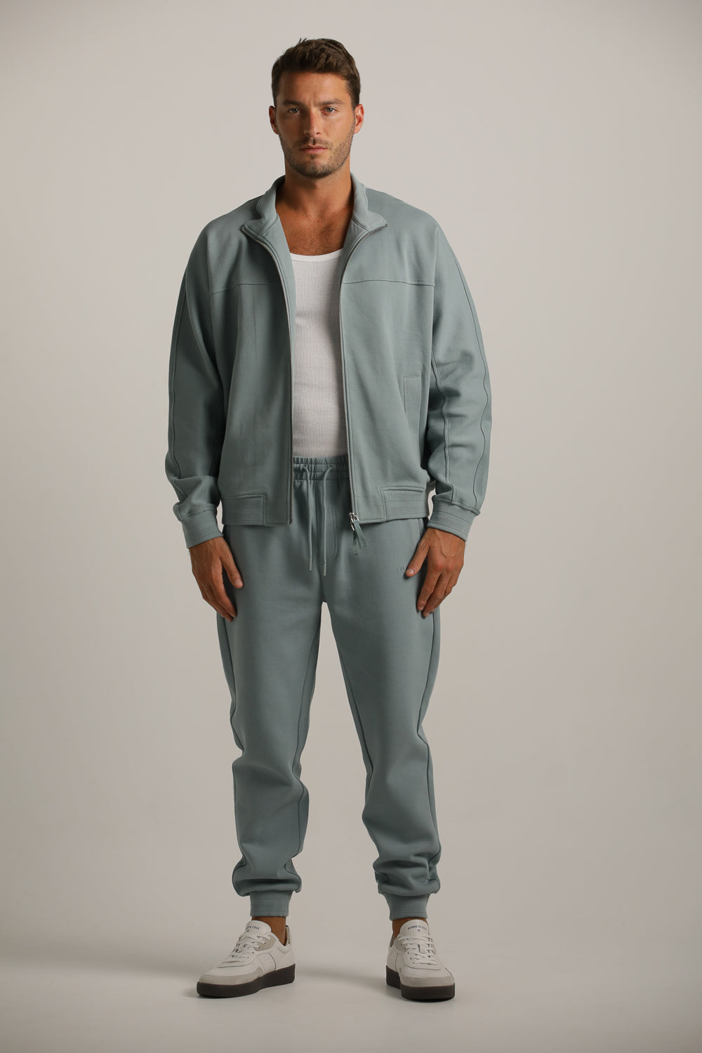 Bomber Fit Waffle Jacket