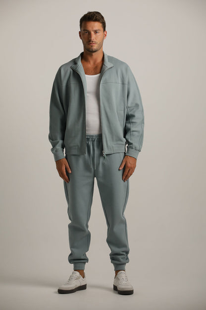 Bomber Fit Waffle Jacket