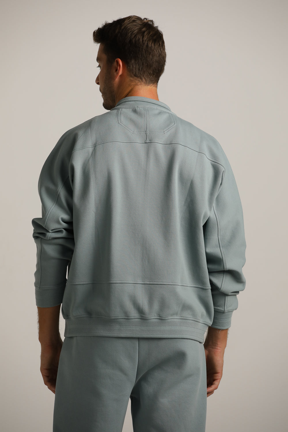 Bomber Fit Waffle Jacket