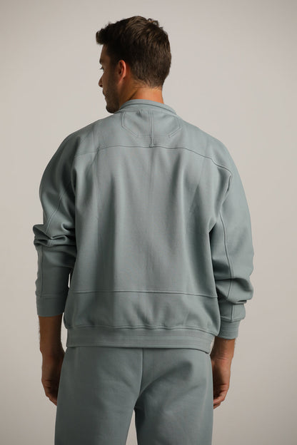 Bomber Fit Waffle Jacket