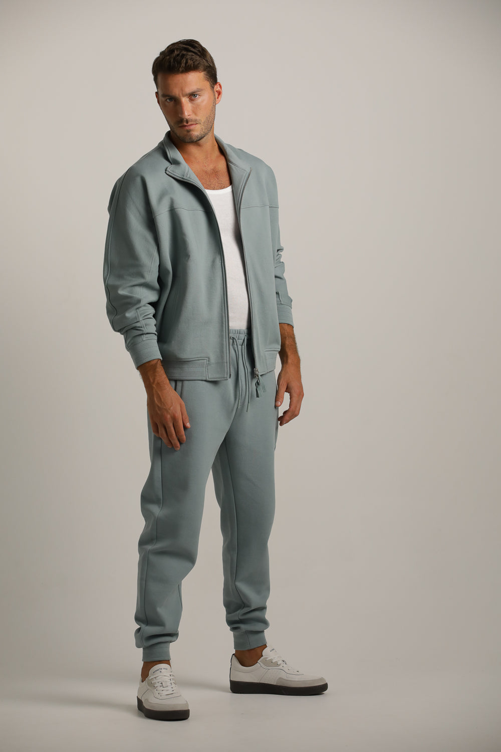 Bomber Fit Waffle Jacket