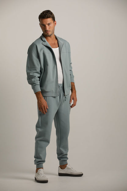 Bomber Fit Waffle Jacket
