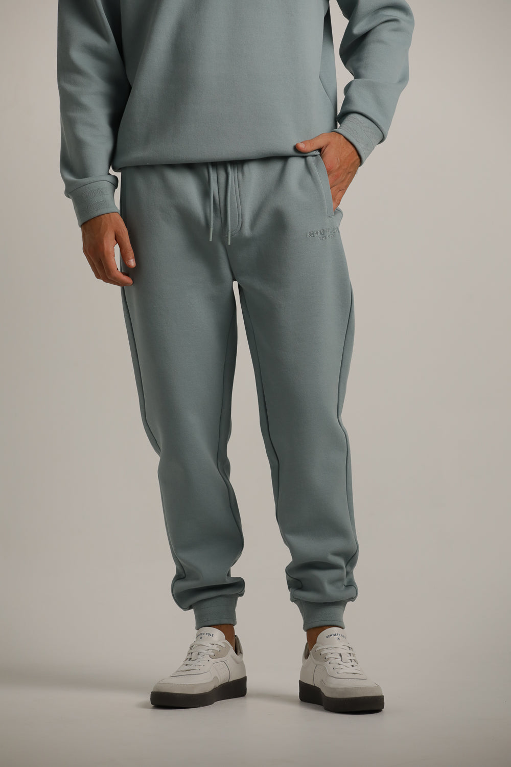 Jogger Fit Pants In Waffle