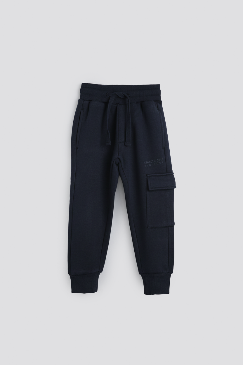 Jogger With Silicone Logo Print