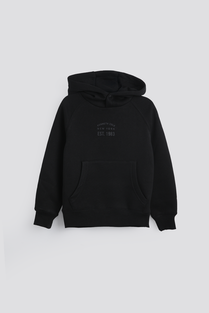 Raglan Hoodie With Collar