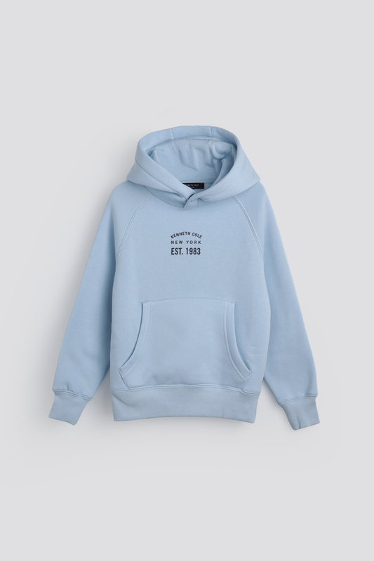 Raglan Hoodie With Collar