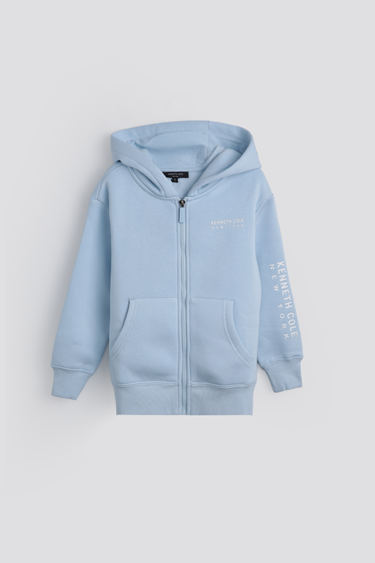 Oversized Hoodie With Zipper