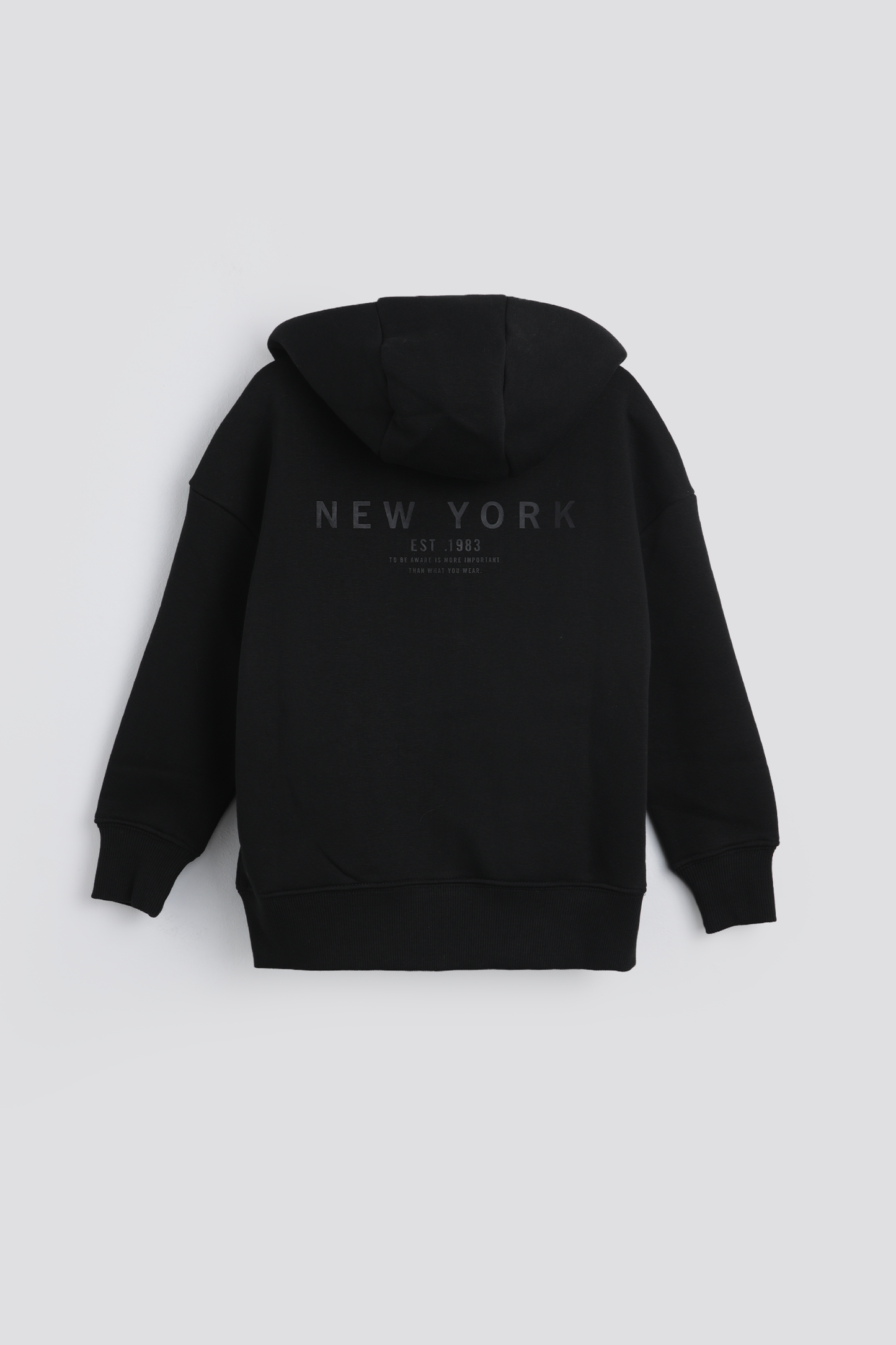 Relaxed Zipped Hoodie