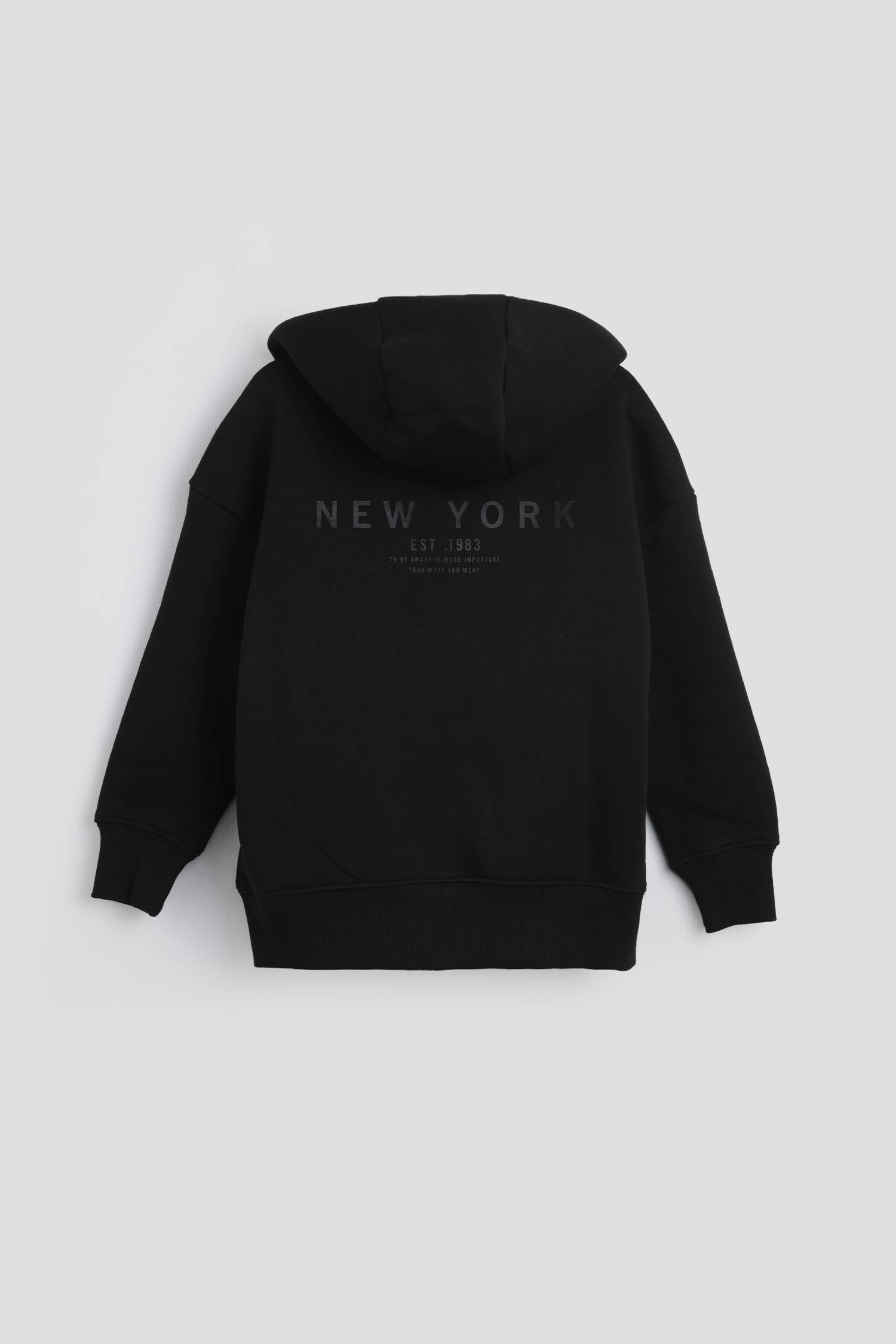 Relaxed Zipped Hoodie