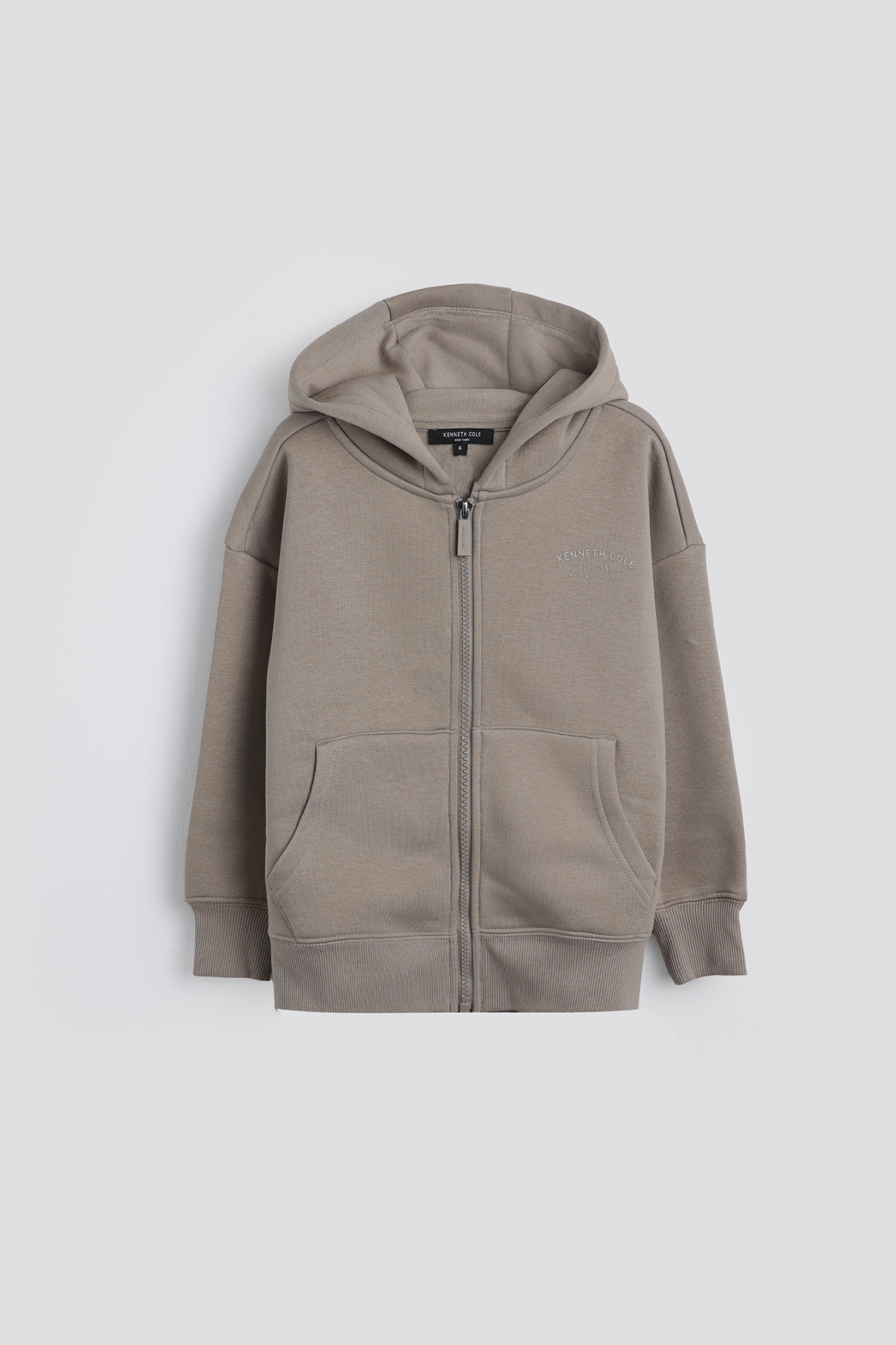 Relaxed Zipped Hoodie