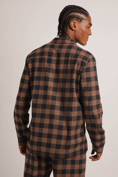 Plaid Pajama Set