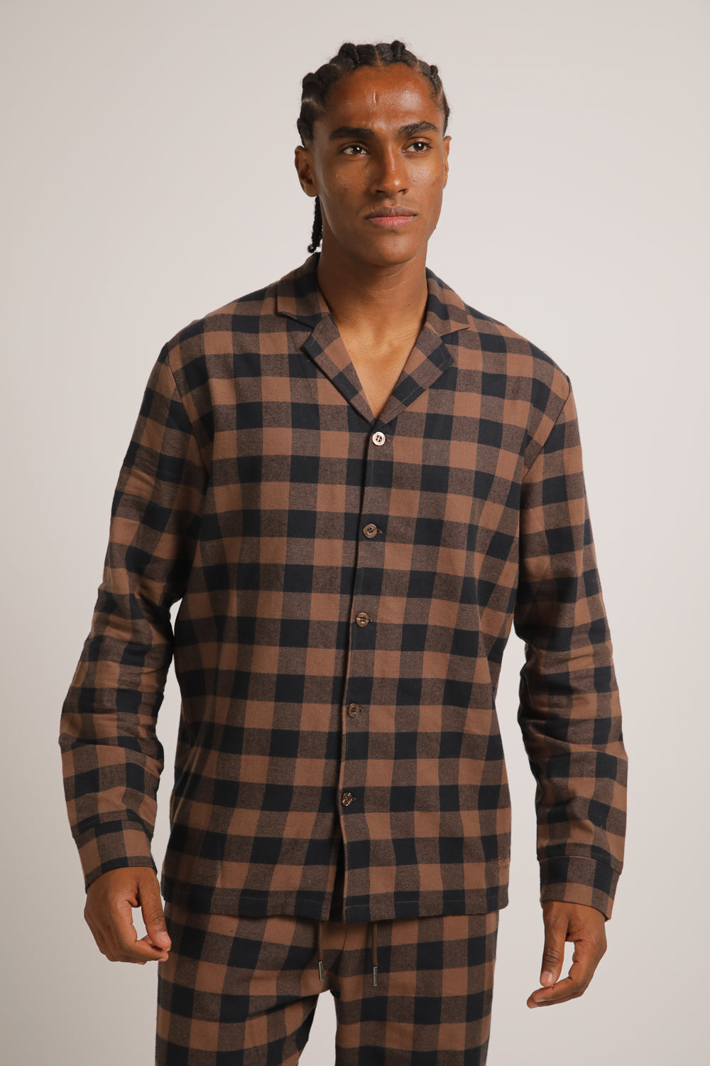 Plaid Pajama Set