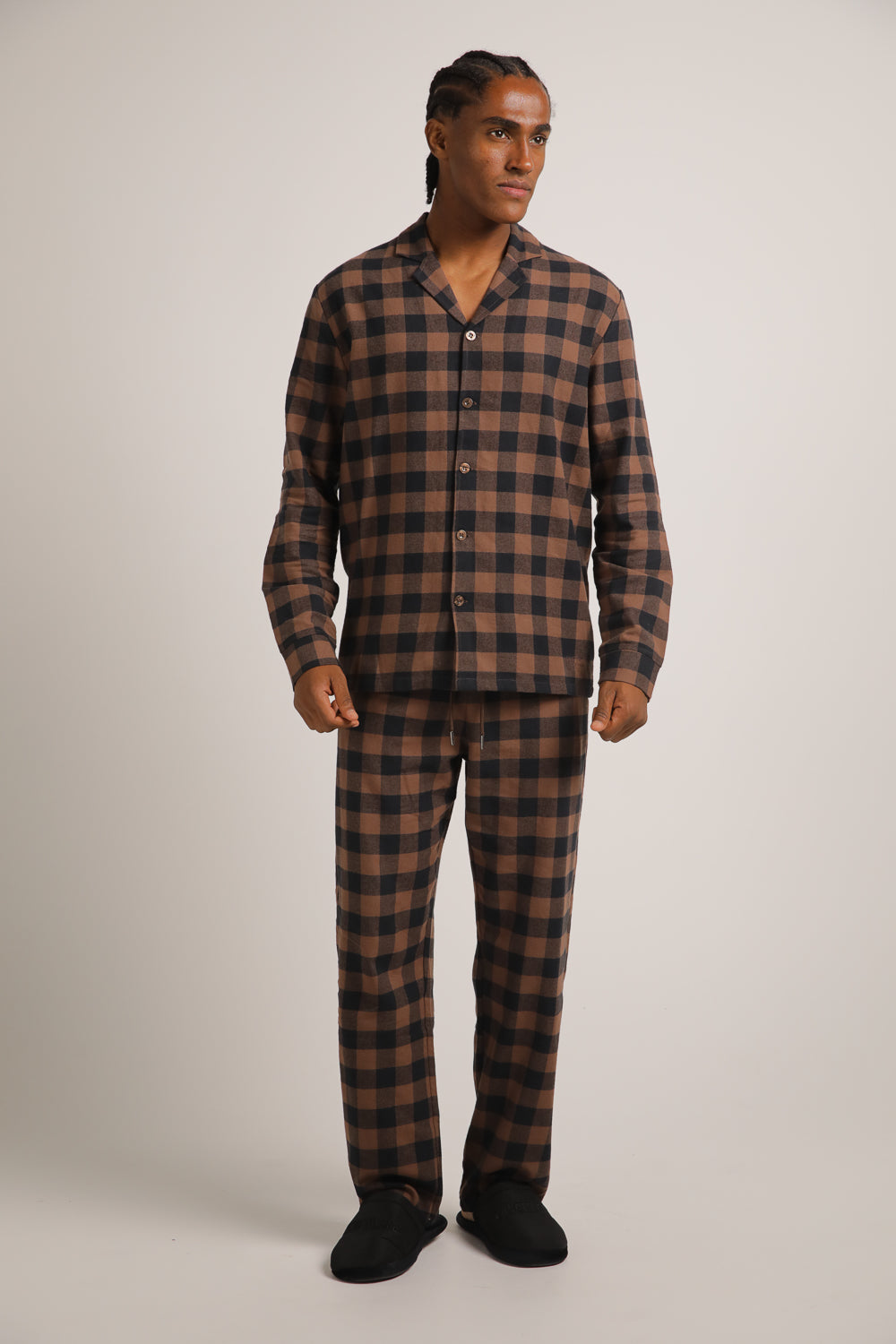 Plaid Pajama Set
