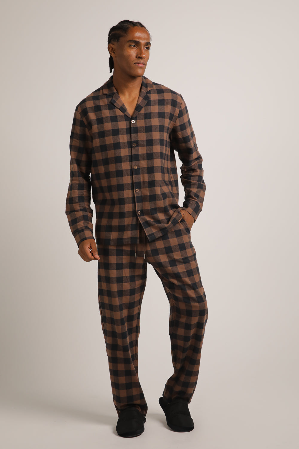 Plaid Pajama Set