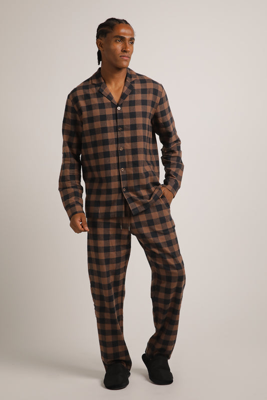 Plaid Pajama Set