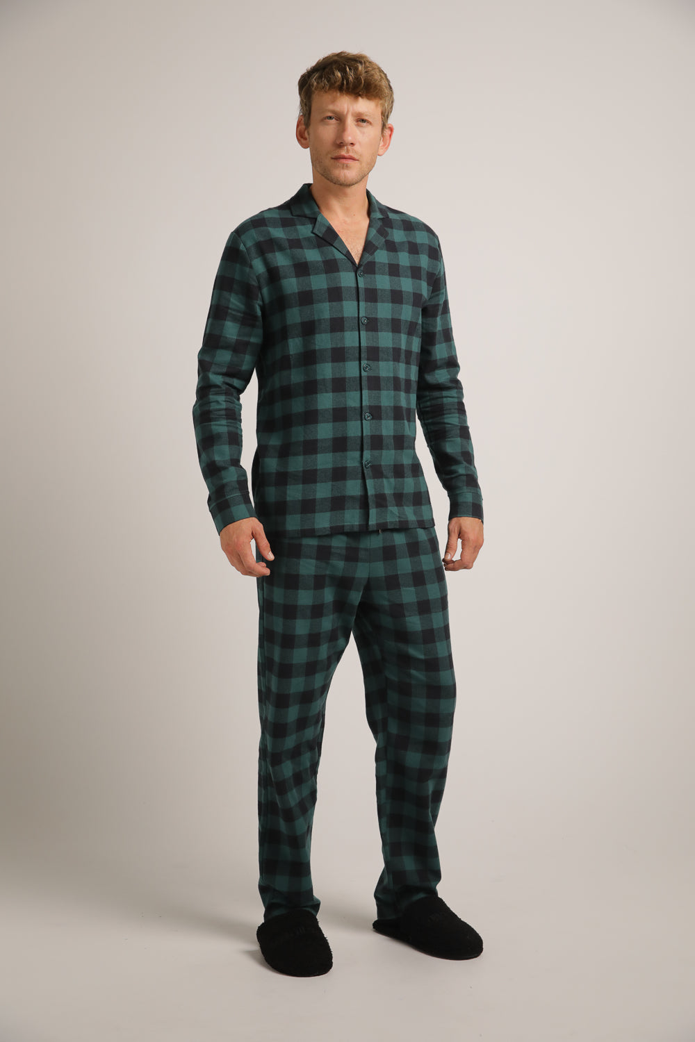 Plaid Pajama Set