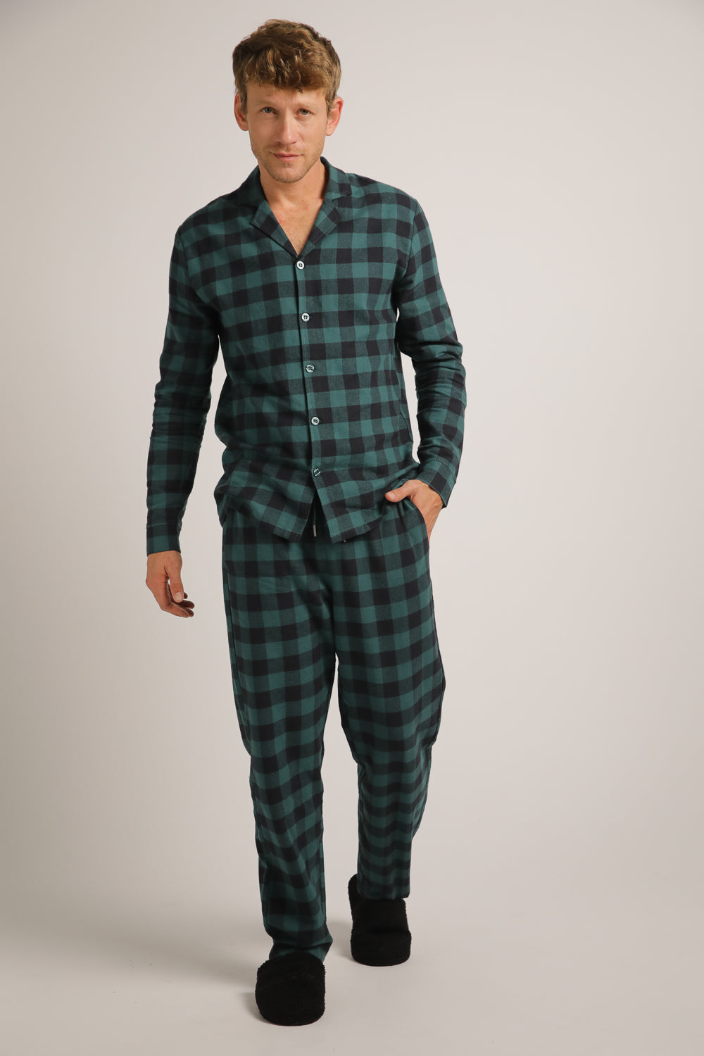 Plaid Pajama Set