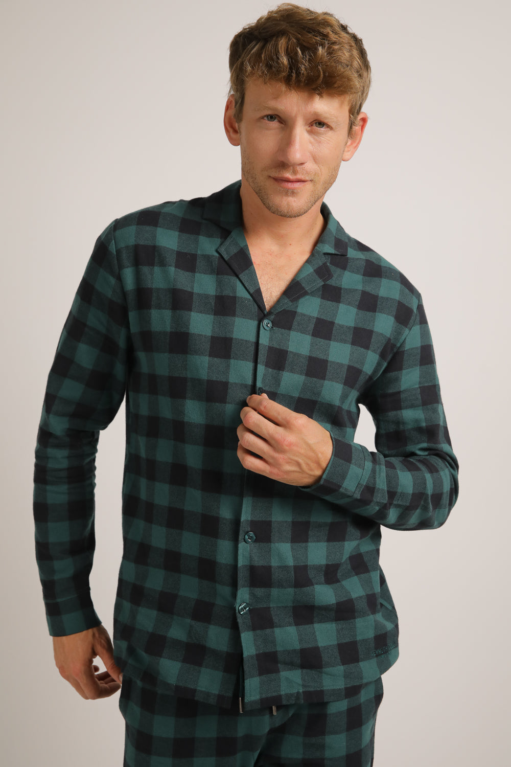 Plaid Pajama Set