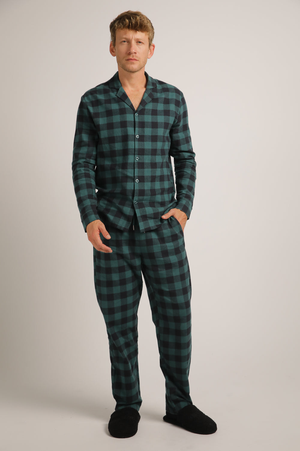 Plaid Pajama Set