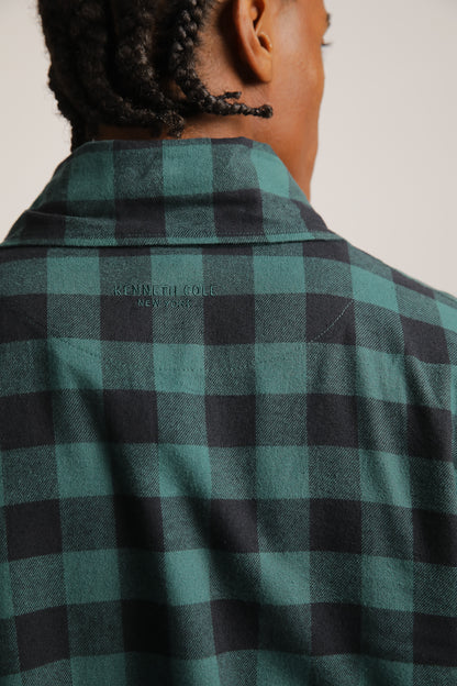 Plaid Flannel Robe