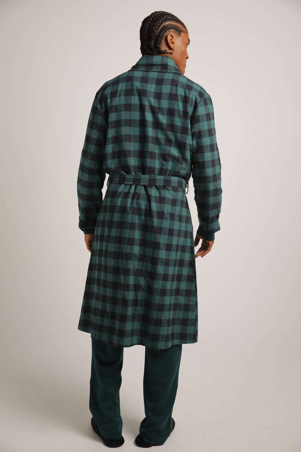 Plaid Flannel Robe